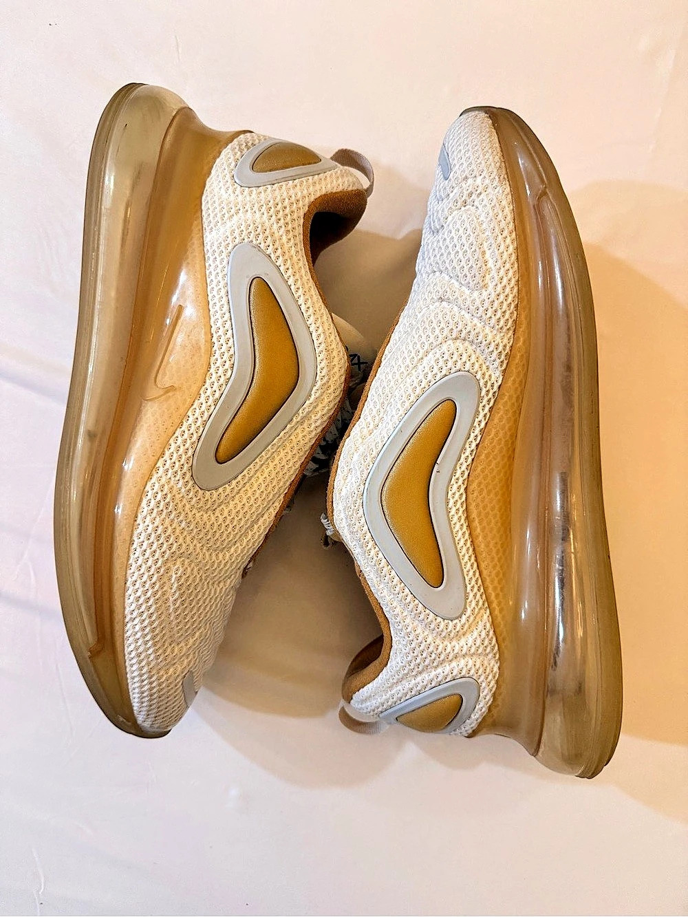 Nike Air Max 720 Sneakers White & Brown US 13
